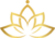 Kerala Ayurveda golden lotus logo